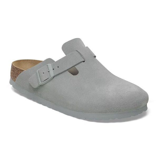 BIRKENSTOCK Boston LEVE Sandals in Pure Sage