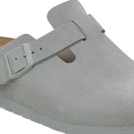 BIRKENSTOCK Boston LEVE Sandals in Pure Sage
