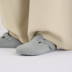 BIRKENSTOCK Boston LEVE Sandals in Pure Sage