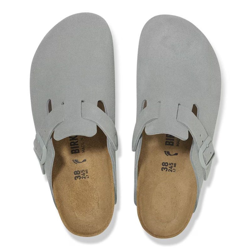 BIRKENSTOCK Boston LEVE Sandals in Pure Sage
