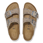 BIRKENSTOCK Arizona Rivet LEVE Sandals in Taupe