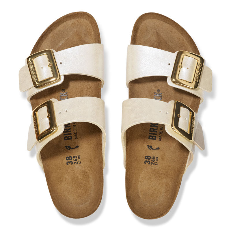 BIRKENSTOCK Sydney CB BF Graceful Sandals in Pearl White
