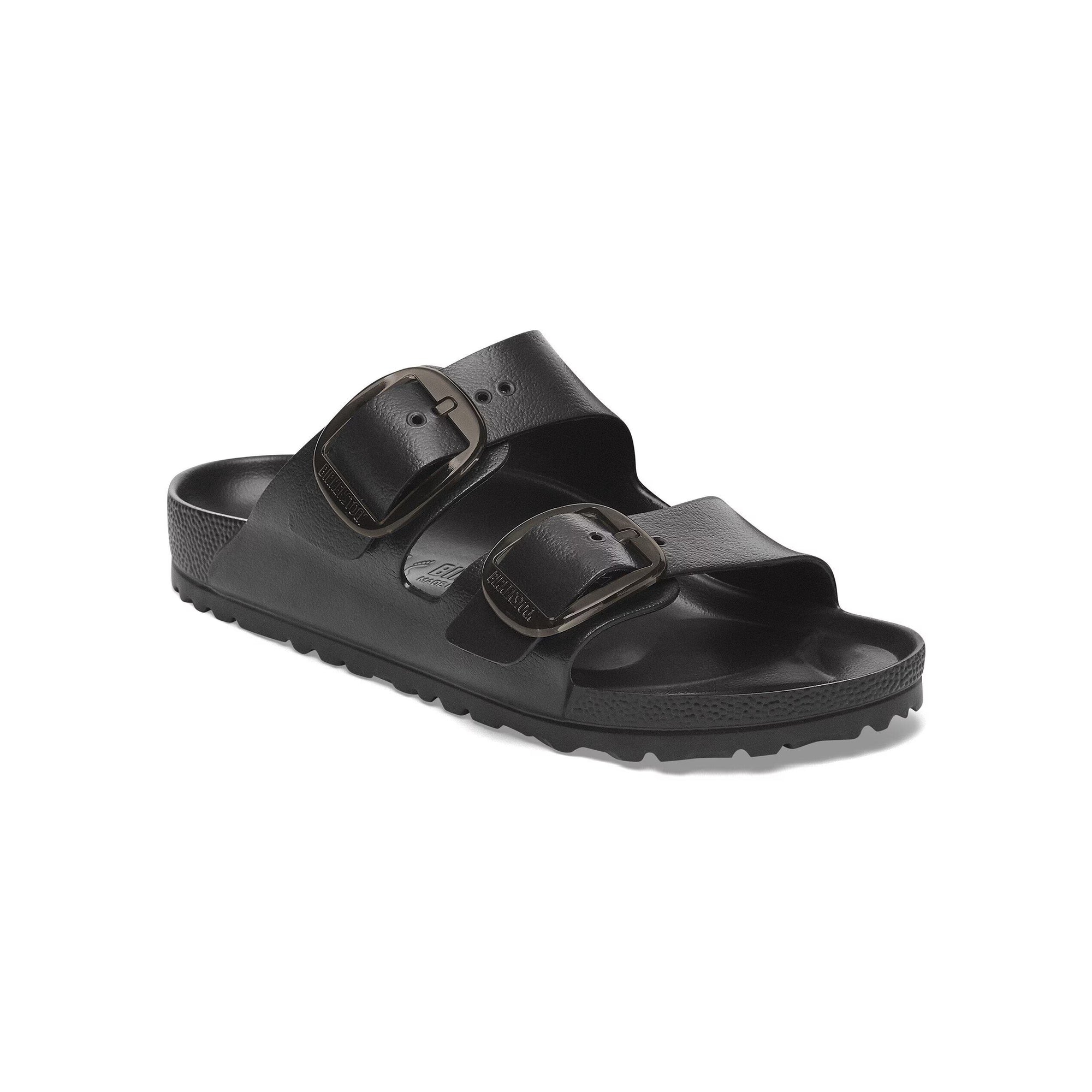 BIRKENSTOCK Boston Suede Rivet in Black | Collen & Clare