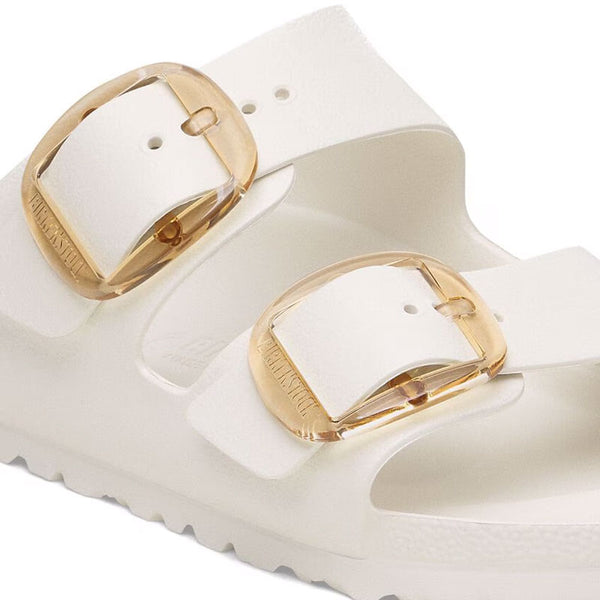BIRKENSTOCK Arizona Big Buckle EVA Sandals in Eggshell
