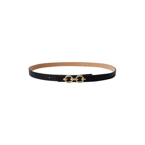 BLACK COLOUR Lotus Belt in Black