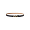 BLACK COLOUR Lotus Belt in Black