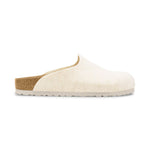 BIRKENSTOCK Amsterdam Home Shoe in Eggshell