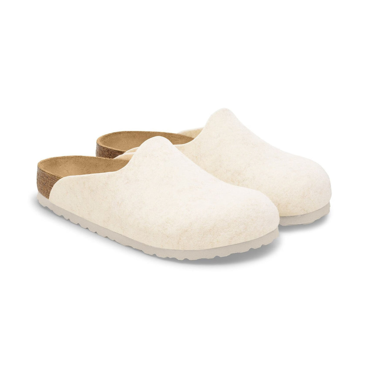 BIRKENSTOCK Amsterdam Home Shoe in Eggshell