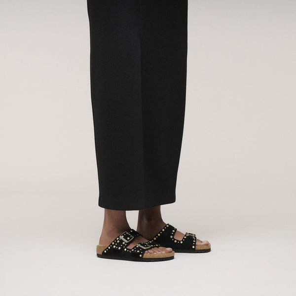 BIRKENSTOCK Arizona Suede Rivet in Black