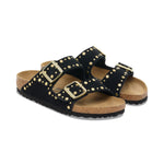 BIRKENSTOCK Arizona Suede Rivet in Black