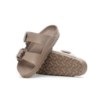 BIRKENSTOCK Arizona Big Buckle EVA Sandals in Grey Taupe