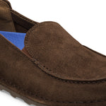 BIRKENSTOCK Utti Slip On Suede Leather Shoes in Carafe