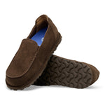 BIRKENSTOCK Utti Slip On Suede Leather Shoes in Carafe