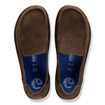 BIRKENSTOCK Utti Slip On Suede Leather Shoes in Carafe