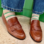 THE KEEP Damson Loafers in Tan