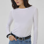 MY ESSENTIAL WARDROBE The Modal Blouse in Bright White