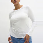 MY ESSENTIAL WARDROBE The Modal Blouse in Bright White