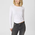 MY ESSENTIAL WARDROBE The Modal Blouse in Bright White