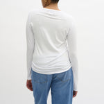 MY ESSENTIAL WARDROBE The Modal Blouse in Bright White