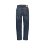 MY ESSENTIAL WARDROBE The Mommy High Tapered in Dark Blue