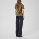 MY ESSENTIAL WARDROBE MWHelle Asymmetric Tee in Capers