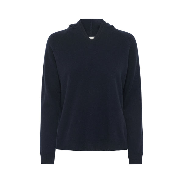 MY ESSENTIAL WARDROBE MWJola Hoodie Pullover in Dark Sapphire