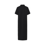 MY ESSENTIAL WARDROBE MWHelle Polo Long Dress in Black