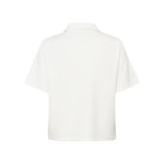 MY ESSENTIAL WARDROBE MWHelle Polo Tee in Snow White