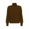 MY ESSENTIAL WARDROBE MWJola Rollneck Wool Jumper in Bison