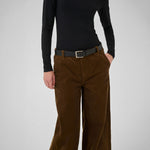 MY ESSENTIAL WARDROBE MWNora X-Wide Pant in Bison Long