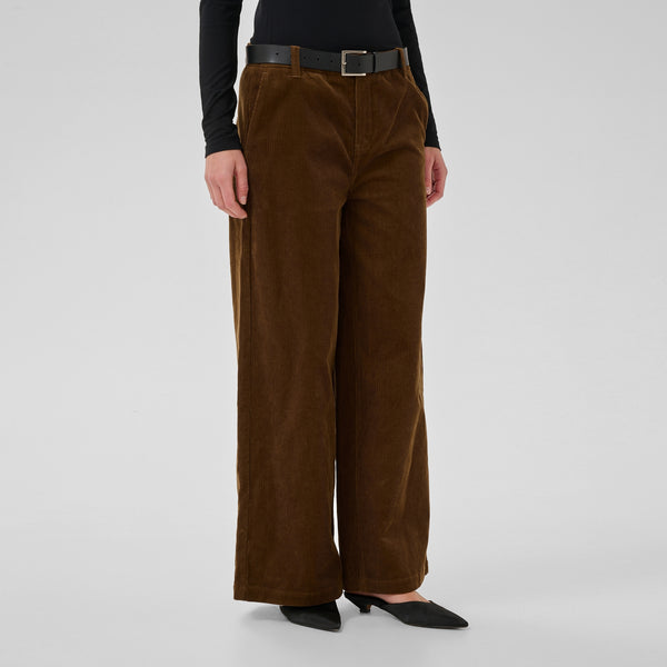 MY ESSENTIAL WARDROBE MWNora X-Wide Pant in Bison Long