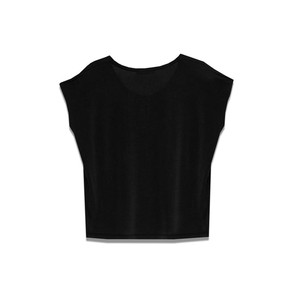 MILLA Short Sleeve T Shirt in Black