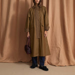 SOPHIE + LUCIE Washington Harris Trench Coat in Camel