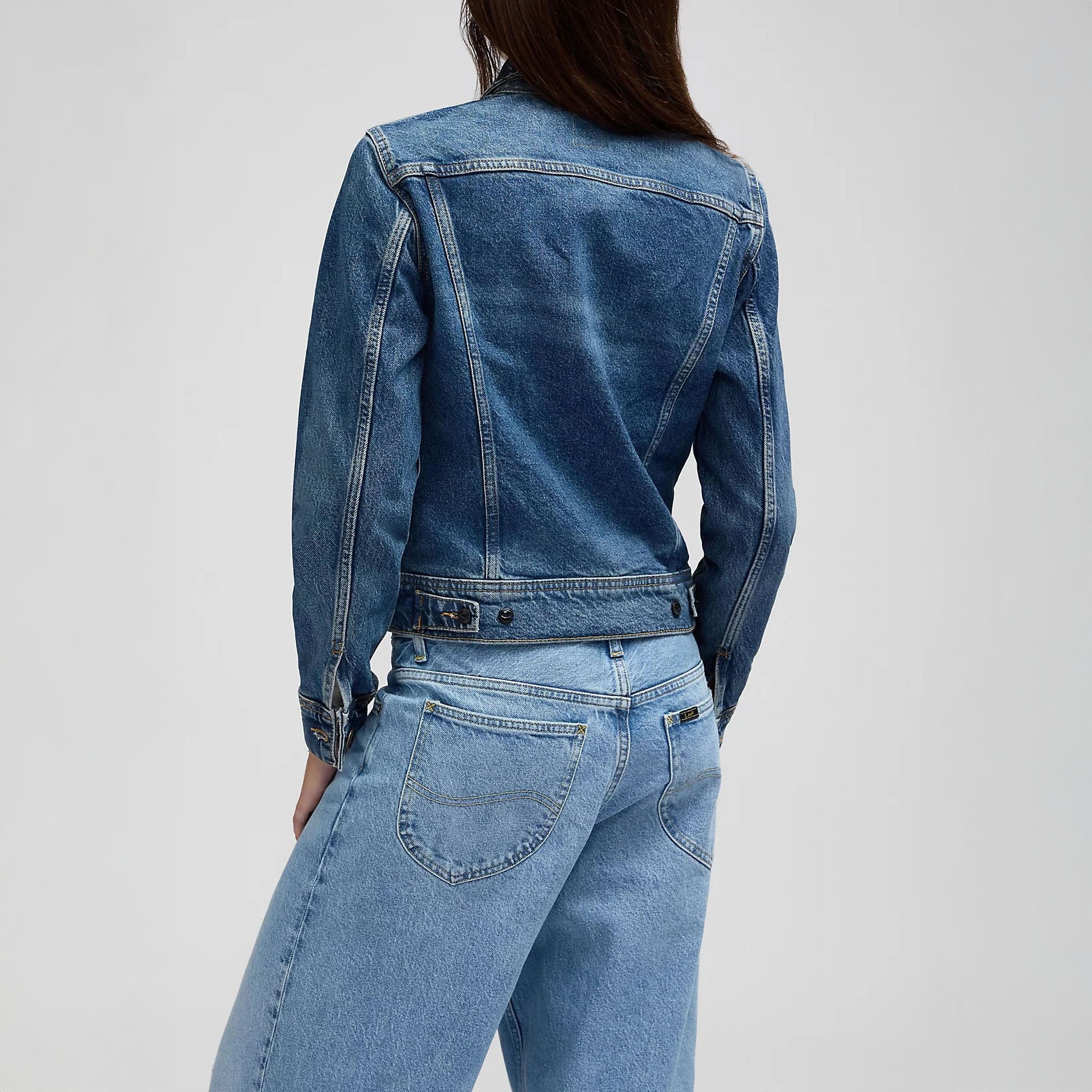 LEE Rider Jacket in Classic Indigo Blue | Collen & Clare