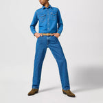 WRANGLER 13 MWZ Cowboy Cut Jean in Stonewashed