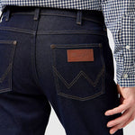 WRANGLER Greensboro Low Stretch Straight Jeans in Moonlight Rinse