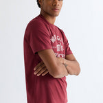 WRANGLER Americana Tee in Wine