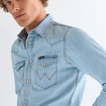 WRANGLER Western Shirt in Riverbank