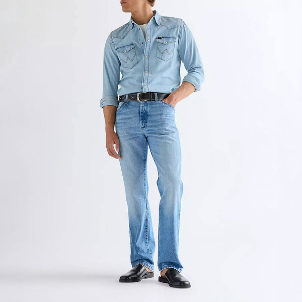 WRANGLER Western Shirt in Riverbank