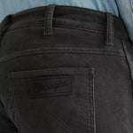 WRANGLER Greensboro Straight Cut Corduroy Trousers in Dark Shadow
