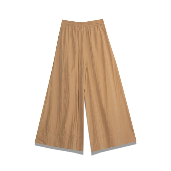 MILLA Wide Leg Elasticated Waist Trousers in Gold