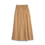 MILLA Long Drawstring Skirt in Gold