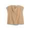 MILLA Sleeveless Cropped Top in Gold