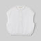 BEAUMONT ORGANIC Nancy Jersey & Poplin Shirt in White
