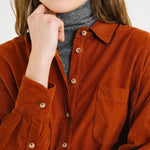 SACRECOEUR Rupine Oversized Shirt in Java