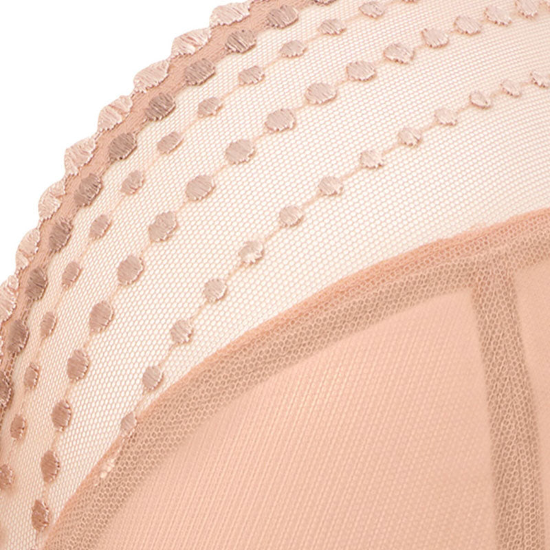 ELOMI Matilda UW Plunge Bra in Cafe Au Lait