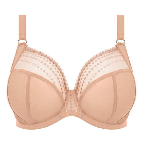 ELOMI Matilda UW Plunge Bra in Cafe Au Lait