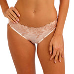 WACOAL Embrace Lace Bikini Brief in Angel Wing/Rose Dust