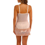WACOAL Embrace Lace Chemise in Angel Wing/Rose Dust