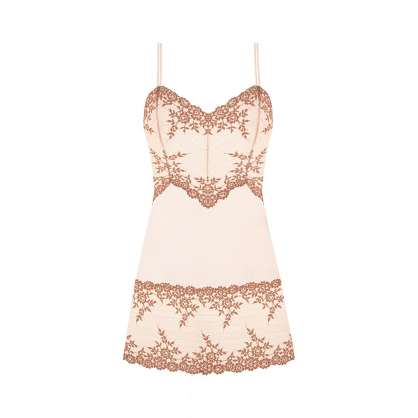 WACOAL Embrace Lace Chemise in Angel Wing/Rose Dust